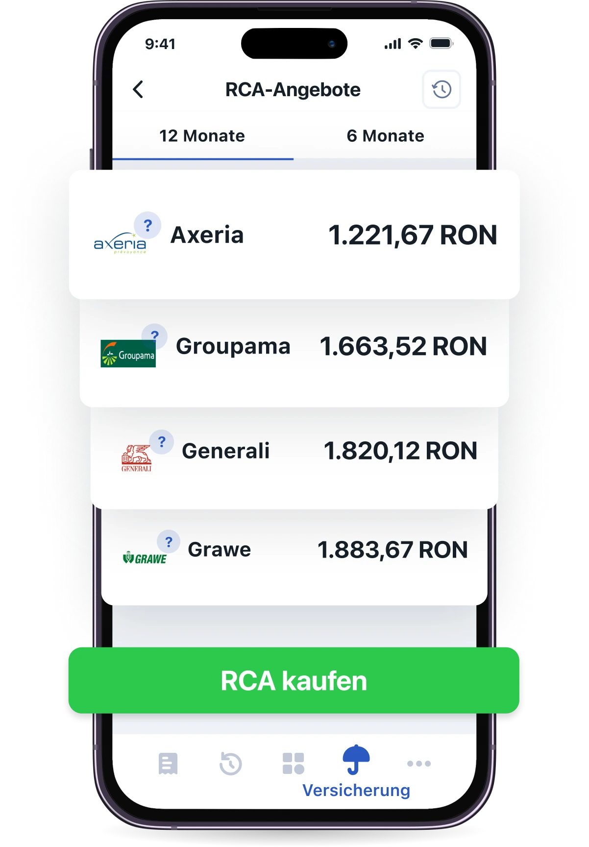 Pago RCA