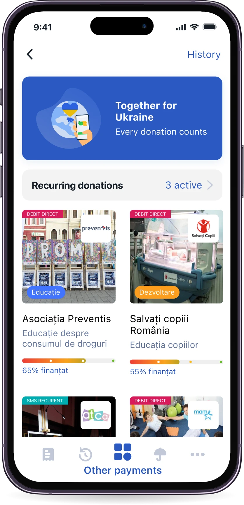 Donate for a cause